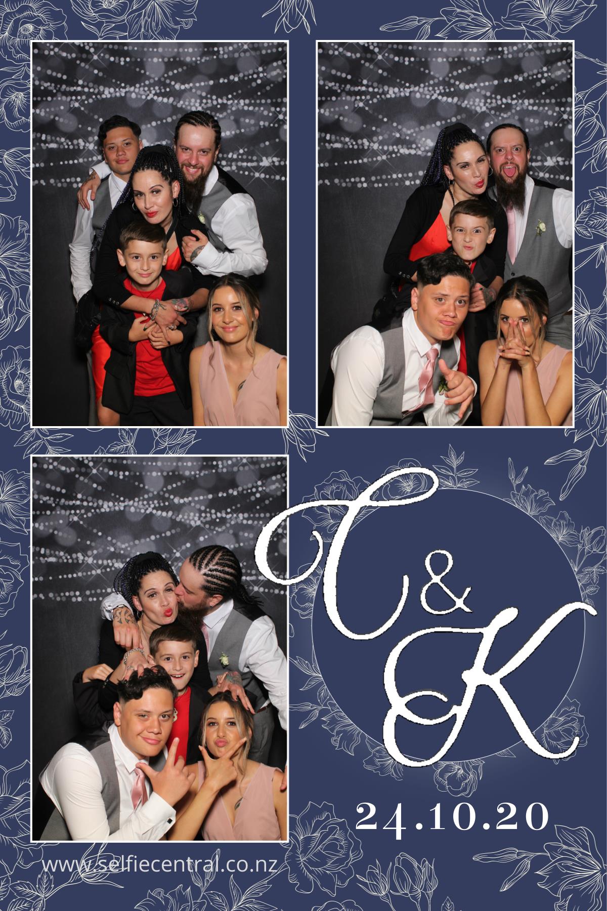 Christopher & Kataraina's wedding | View more photos from the event at gallery.photobooth.co.nz/u/SelfieCentral/Christopher-Katarainas-wedding